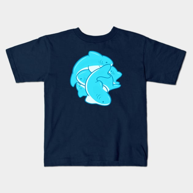 Gummy Shark Kids T-Shirt by kinokashi
